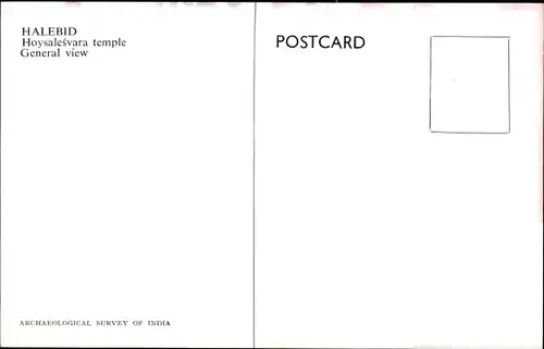 Ak Halebid Indien, Hoysalesvara temple, General view