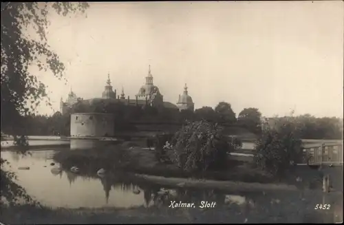 Ak Kalmar Schweden, Slott, Gewässer