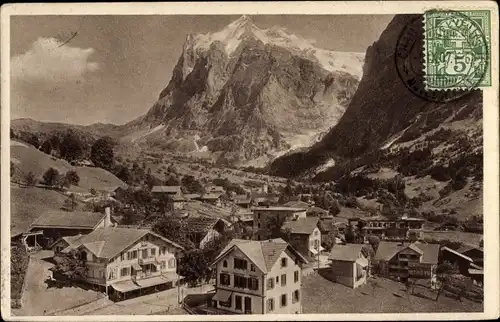 Ak Grindelwald Kanton Bern, Ortsansicht