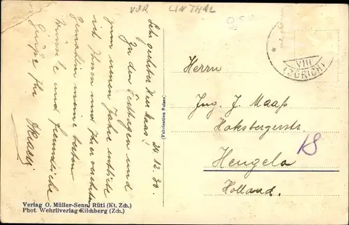 Ak Rüti Kanton Zürich, Ortsansicht