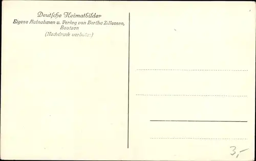 Ak Bautzen in der Oberlausitz, Schlosstor