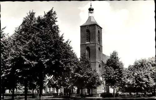 Ak Ruinen Drenthe Niederlande, Ned. Herv. Kerk