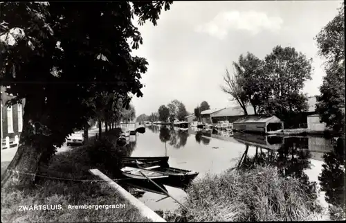 Ak Zwartsluis Overijssel Niederlande, Arembergergracht