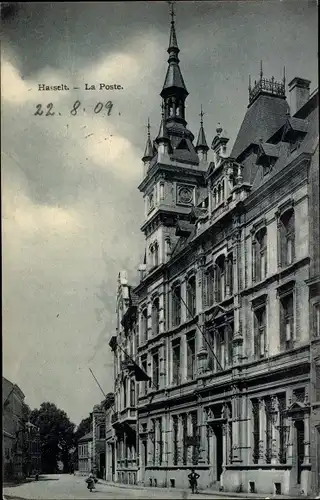 Ak Hasselt Flandern Limburg, La Poste