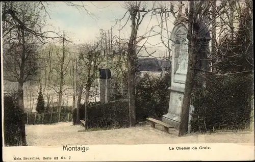 Ak Montaigu Scherpenheuvel Zichem Flämisch Brabant, Le Chemin de Croix