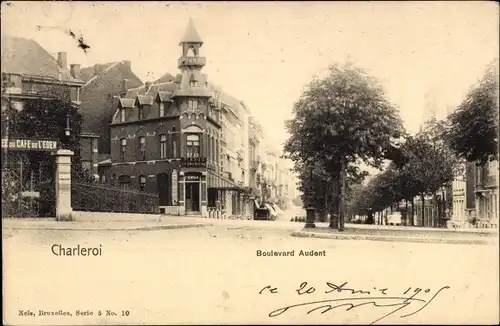 Ak Charleroi Wallonien Hennegau, Boulevard Audent