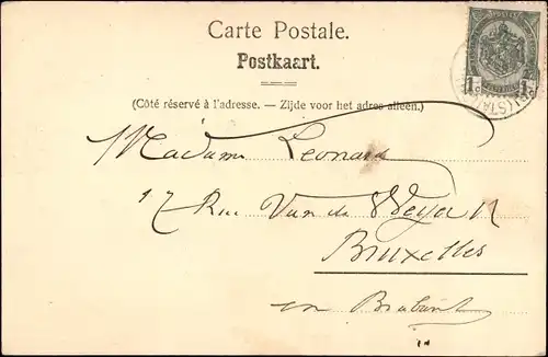 Ak Charleroi Wallonien Hennegau, Boulevard Audent