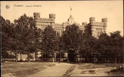 Ak Charleroi Wallonien Hennegau, Caserne d'Artillerie