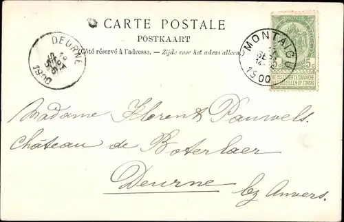 Ak Montaigu Scherpenheuvel Flämisch Brabant, Eglise Facade