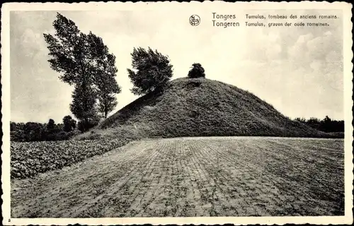 Ak Tongres Tongeren Flandern Limburg, Tumulus, tombeau des anciens romains