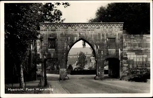 Ak Maastricht Limburg Niederlande, Poort Waarachtig