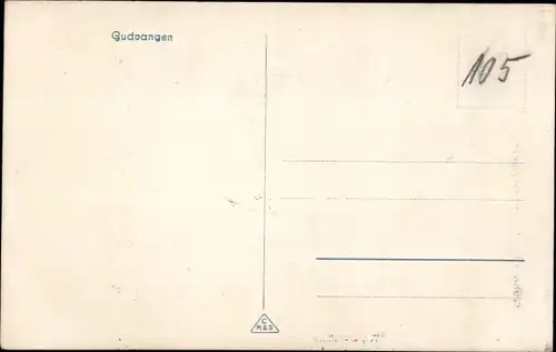 Ak Gudvangen Norwegen, Panorama, Uferpartie