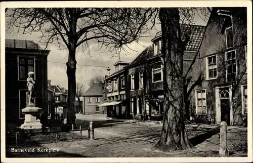 Ak Barneveld Gelderland, Kerkplein