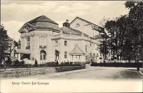 Ak Bad Kissingen Unterfranken Bayern, Königl. Theater