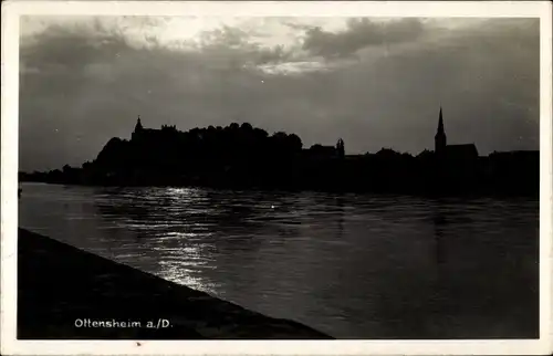 Ak Ottensheim an der Donau Oberösterreich, Panorama