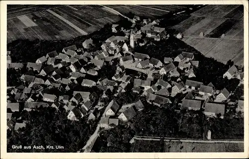 Ak Asch Fuchstal in Oberbayern, Panorama