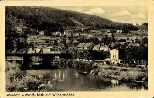 Ak Werdohl im Sauerland, Blick auf Wilhelmshöhe