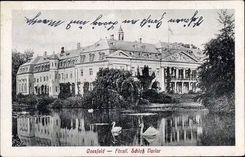 Ak Coesfeld im Münsterland Westfalen, Fürstl. Schloss Varlar