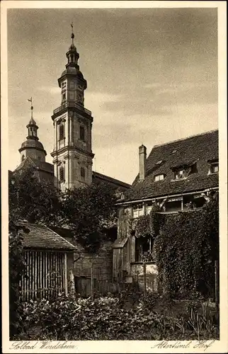 Ak Bad Windsheim in Mittelfranken, Altertüml. Hof