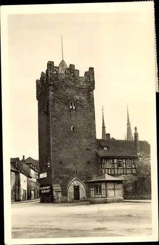 Ak Saalfeld an der Saale Thüringen, Darrtor