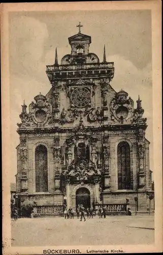 Ak Bückeburg im Kreis Schaumburg, Lutherische Kirche