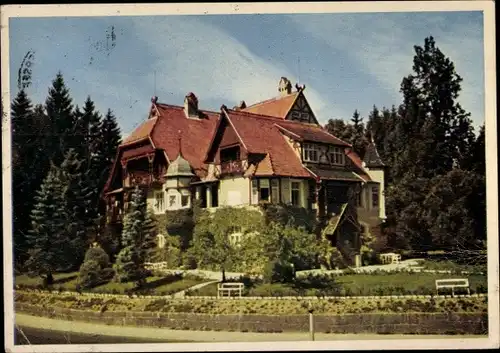 Ak Velden am Wörthersee in Kärnten, Villa Mösslacherhaus