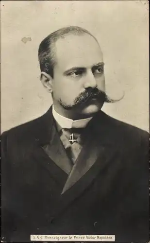 Ak Monseigneur le Prince Victor Napoleon, Portrait