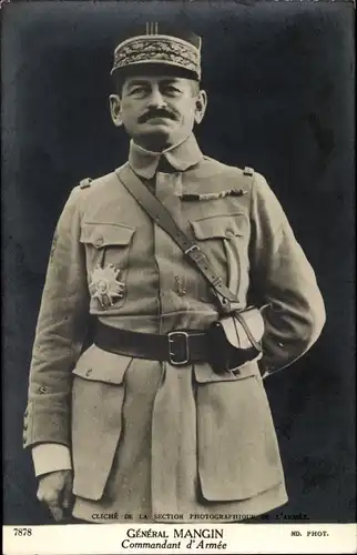 Ak General Mangin, Commandant d'Armee