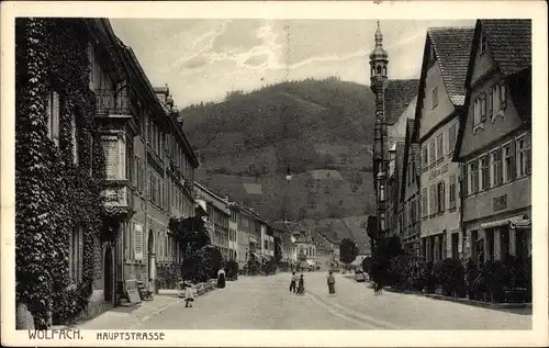 Ak Wolfach Baden Württemberg, Hauptstraße