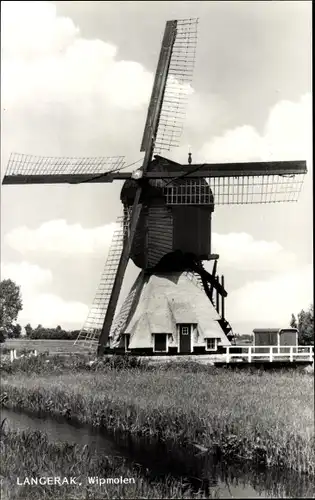 Ak Langerak Südholland, Wipmolen