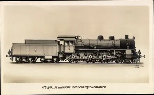 Ak Deutsche Eisenbahn, Schnellzuglokomotive, Dampflok