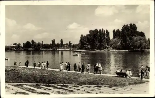 Ak București Bukarest Rumänien, Parcul de Cultura si odihna I. V. Stalin