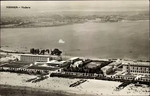 Ak Mamaia Constanța Konstanza Rumänien, Panorama mit Strand