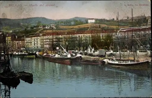 Ak Bilbao Baskenland, Muelle del Arenal