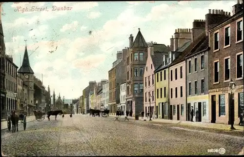 Ak Dunbar Schottland, High Street