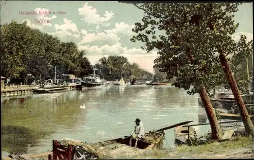 Ak Siofok Fock Ungarn, Halaszati kikötö a Sion, Hafen