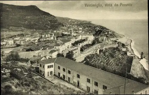 Ak Ventimiglia Liguria, Vista da Ponente