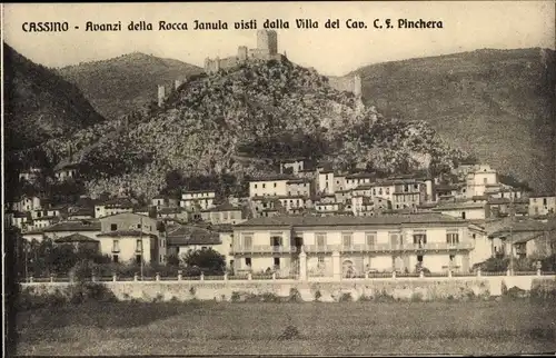 Ak Cassino Lazio, Avanzi della Rocca Janula