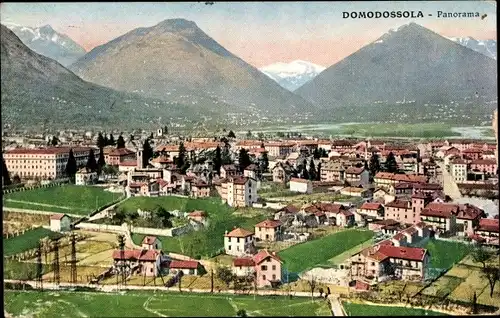Ak Domodossola Piemonte, Panorama