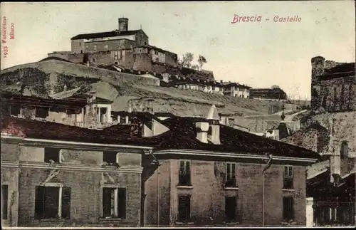Ak Brescia Lombardia, Castello