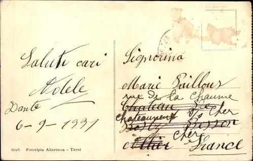 Ak Subiaco Lazio Italien, Panorama