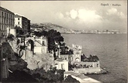 Ak Napoli Neapel Campania, Posillipo