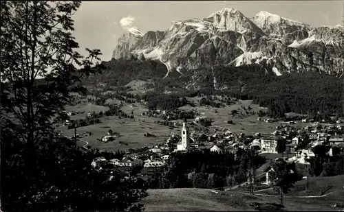 Ak Cortina d'Ampezzo Veneto, Cortina verso le Tofana