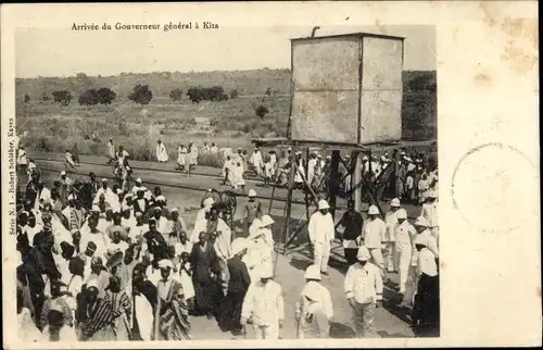 Ak Kita Mali, Arrivee du Gouverneur general