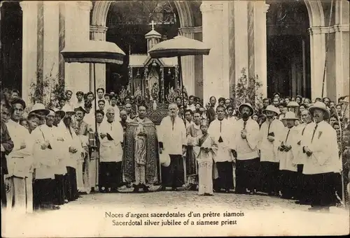 Ak Siam Thailand, Noces d'argent sacerdotales d'un pretre siamois