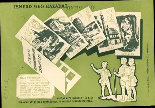 Stundenplan Ungarn, Lerne Dein Land kennen, Kinder treiben Sport um 1960