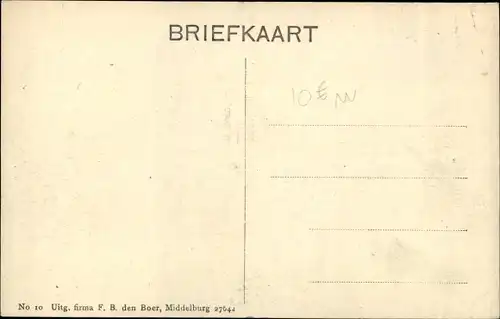 Ak Cuijk Nordbrabant, Watersnood 1920, Straat in het overstroomde Cuijk