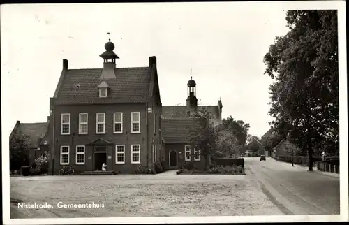 Ak Nistelrode Nordbrabant, Gemeentehuis