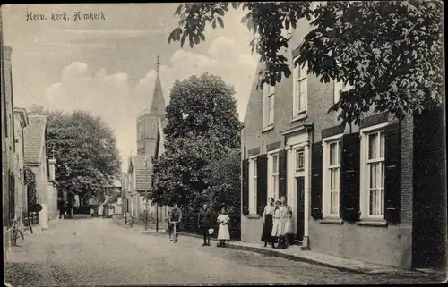 Ak Almkerk Nordbrabant Niederlande, Herv. kerk