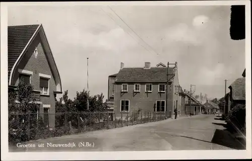 Ak Nieuwendijk Nordbrabant, Straßenpartie